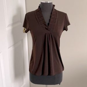 Ruffled Collar Blouse